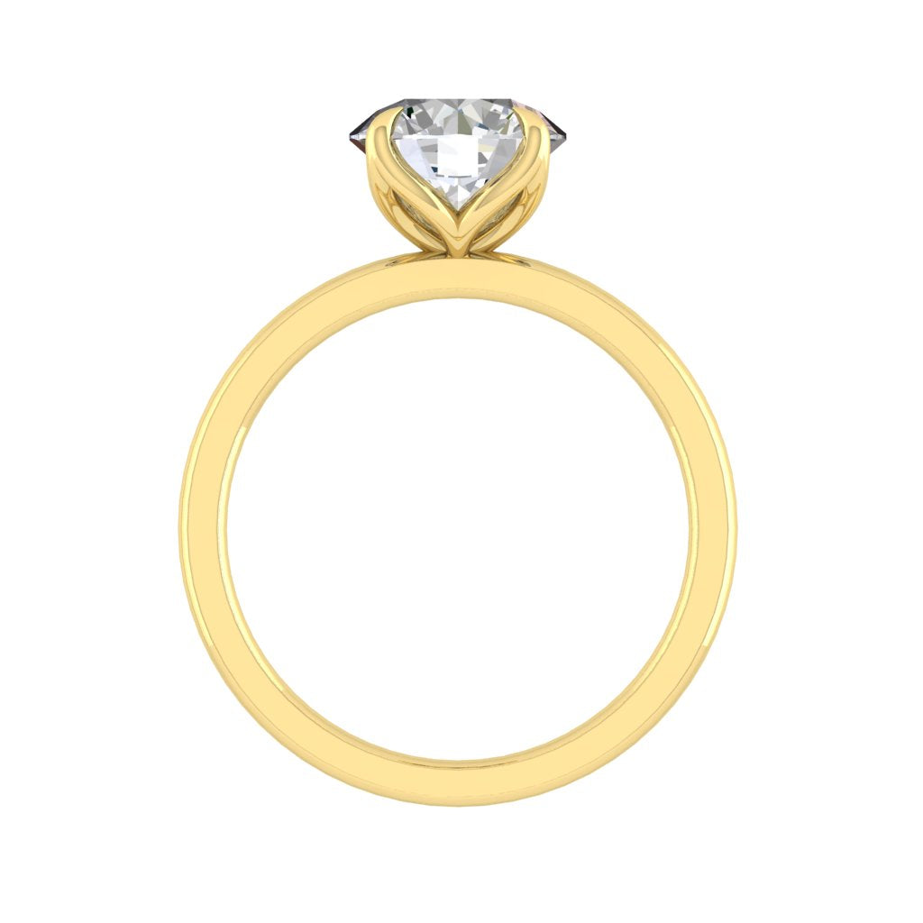 round-cut-solitaire-moissanite-engagement-ring