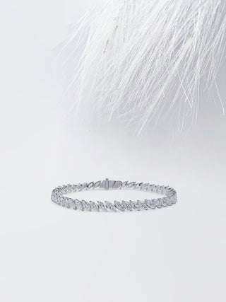 8.18ct Marquise Cut Tennis Moissanite Diamond Bracelet For Women