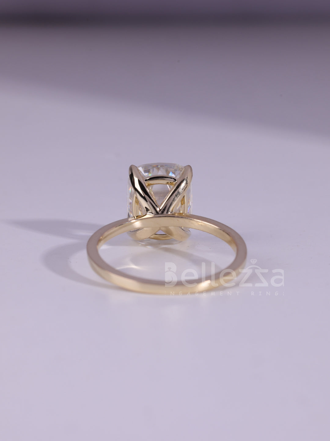 1.50CT Elongated Cushion Cut Solitaire Engagement Ring