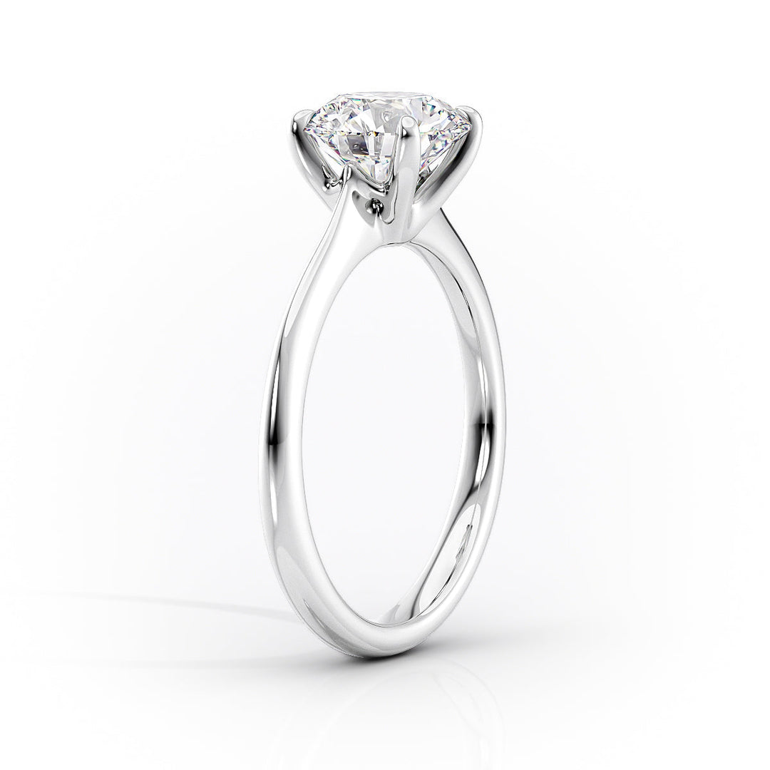 1.50-3.50 CT Pear  Lab Grown Diamond Solitaire Engagement Ring