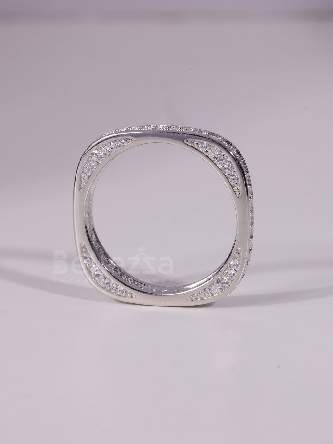 0.50TCW Round Cut Unique Eternity Wedding Band For Her