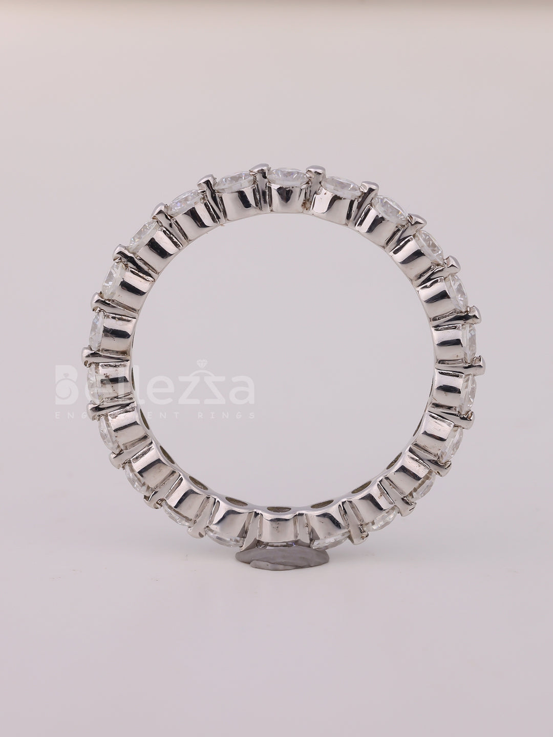 0.80TCW Round Cut Diamond Full Eternity Wedding Band