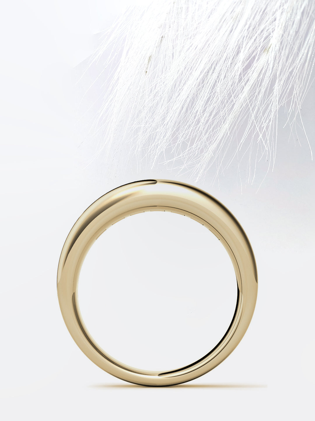 Princess Cut Seven Stone Moissanite Men's Diamond Wedding Band