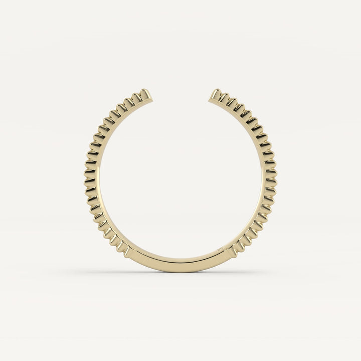 Open Wedding Band