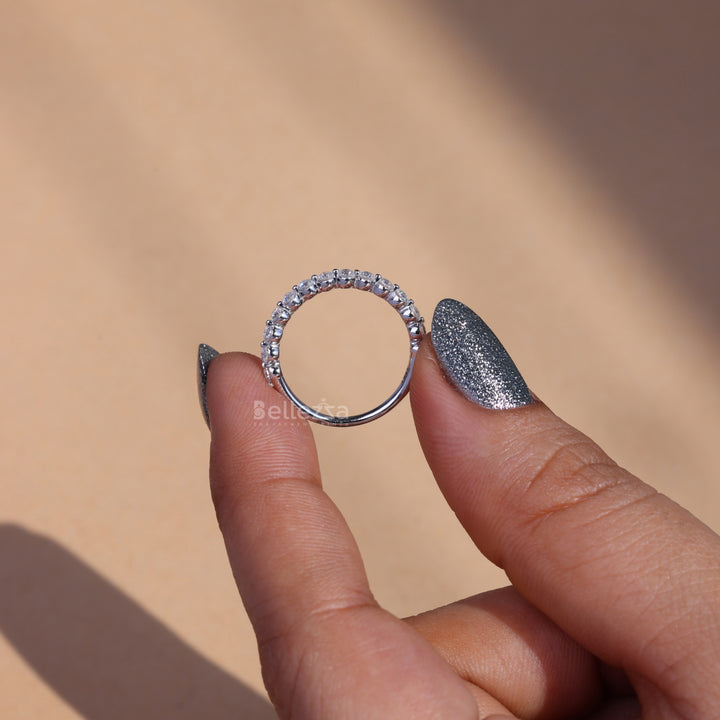 0.50TCW Round Brilliant Diamond Wedding Band - Ready to Ship