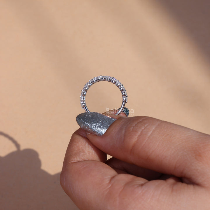 0.50TCW Round Brilliant Diamond Wedding Band - Ready to Ship