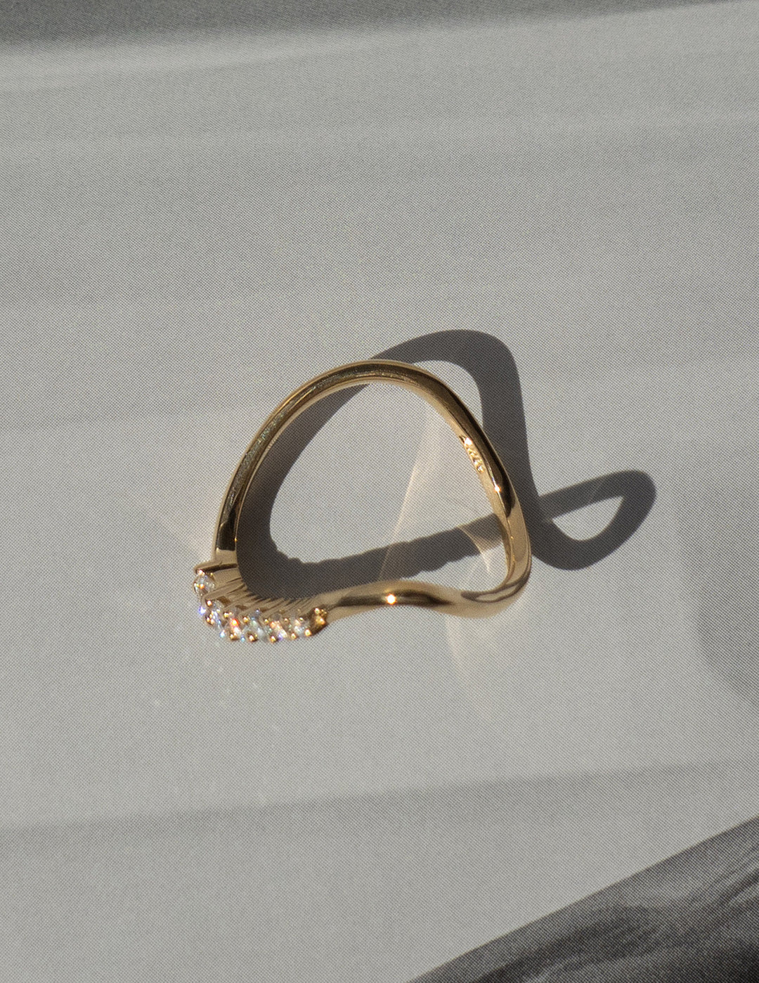 0.30 TCW Round Lab Grown Diamond unique Wedding Band