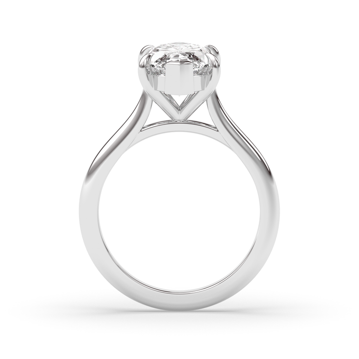 1.0-3.0 CT Marquise Diamond Solitaire Engagement Ring