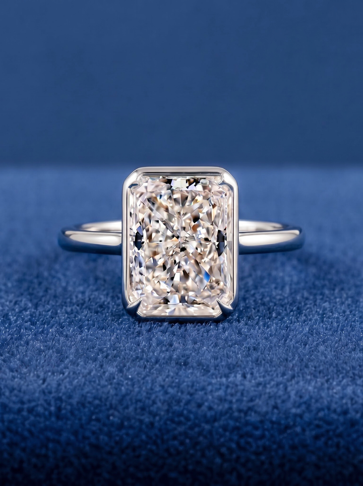 2.50CT Modern Radiant Diamond Engagement Ring For Her