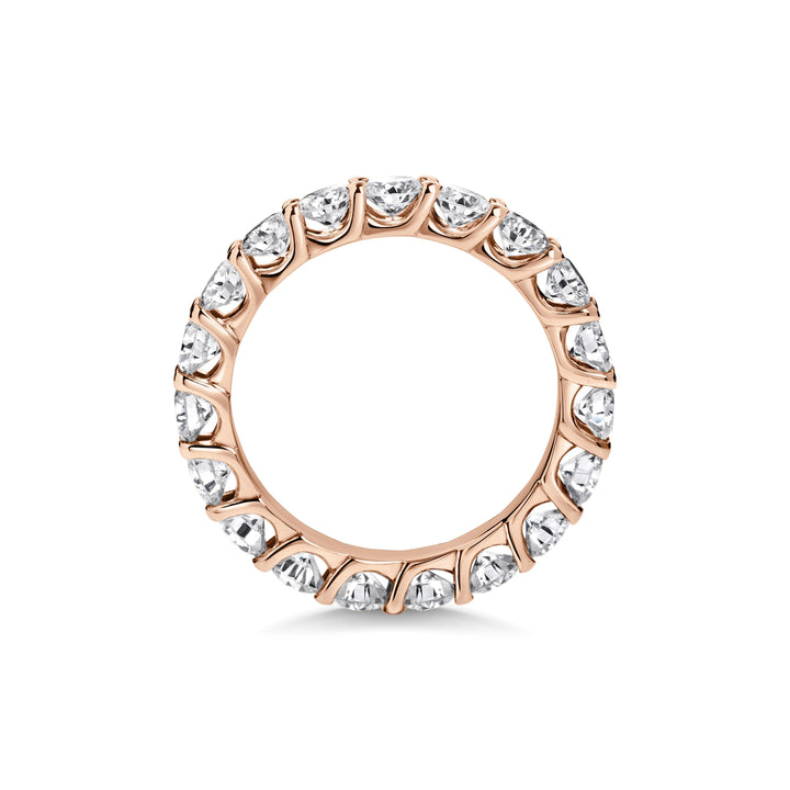2.85 CT Round Full Eternity Stackable Wedding Band