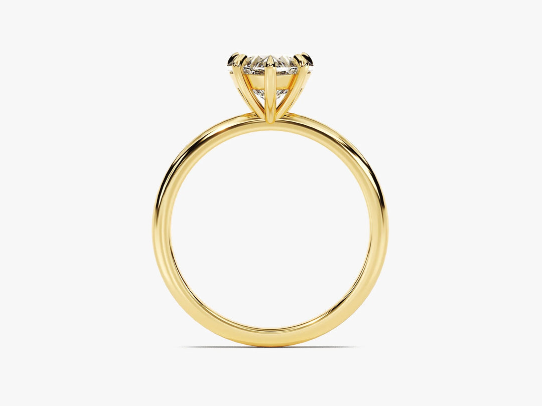 1.50CT Heart Cut Solitaire Diamond Moissanite Engagement Ring