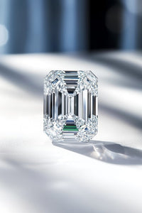 IGI Certified 5.0ct D-VVS Lab Grown Emerald Cut Diamonds