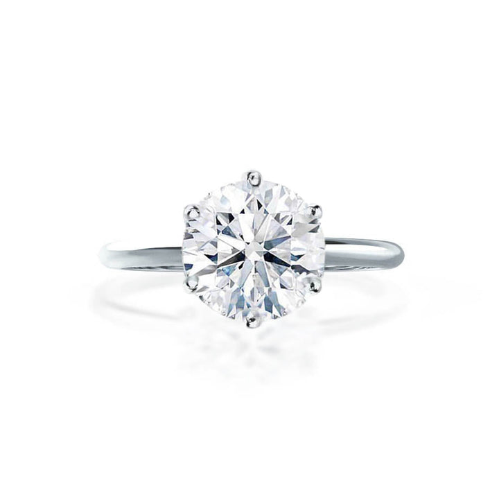 round-shaped-moissanite-solitaire-engagement-ring