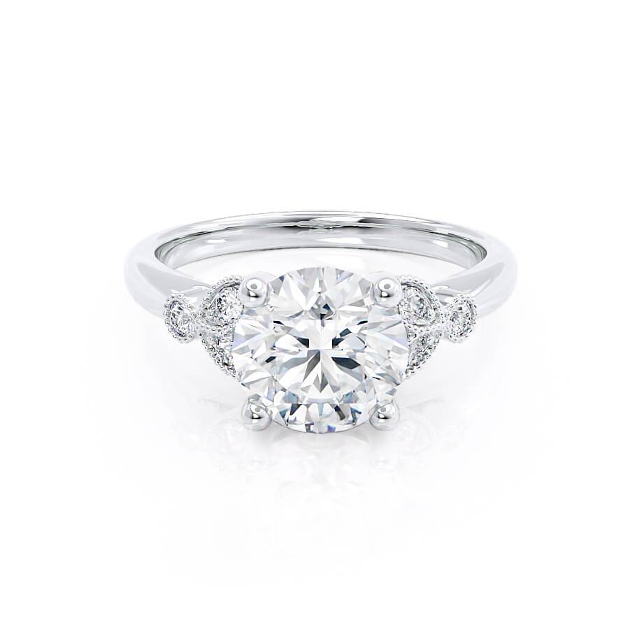 round-shaped-moissanite-cluster-style-engagement-ring-3