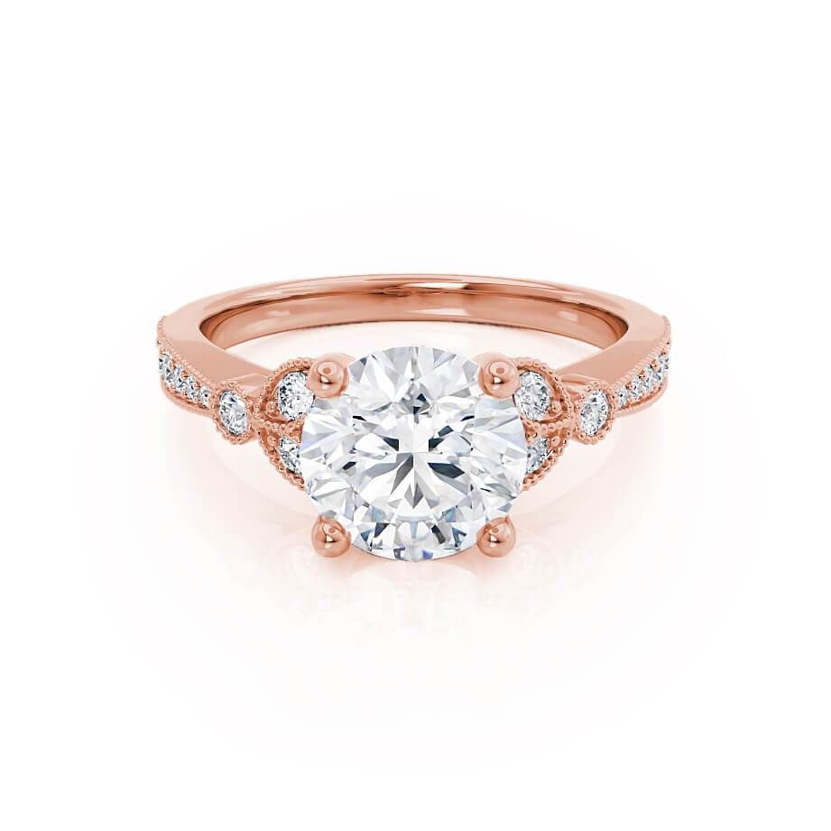 round-shaped-moissanite-cluster-style-engagement-ring-5