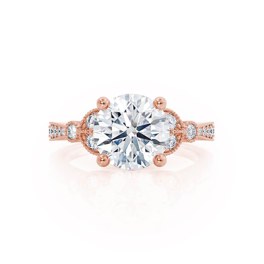 round-shaped-moissanite-cluster-style-engagement-ring-5