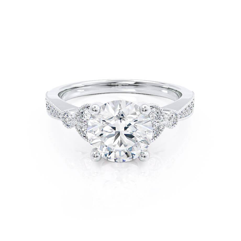 round-shaped-moissanite-cluster-style-engagement-ring-7