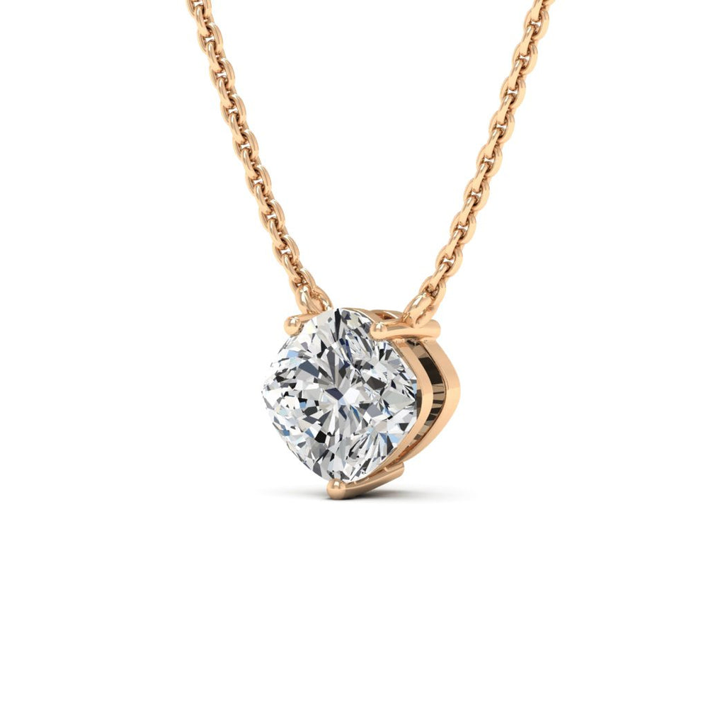 Cushion Cut Colleen Diamond Moissanite Necklace