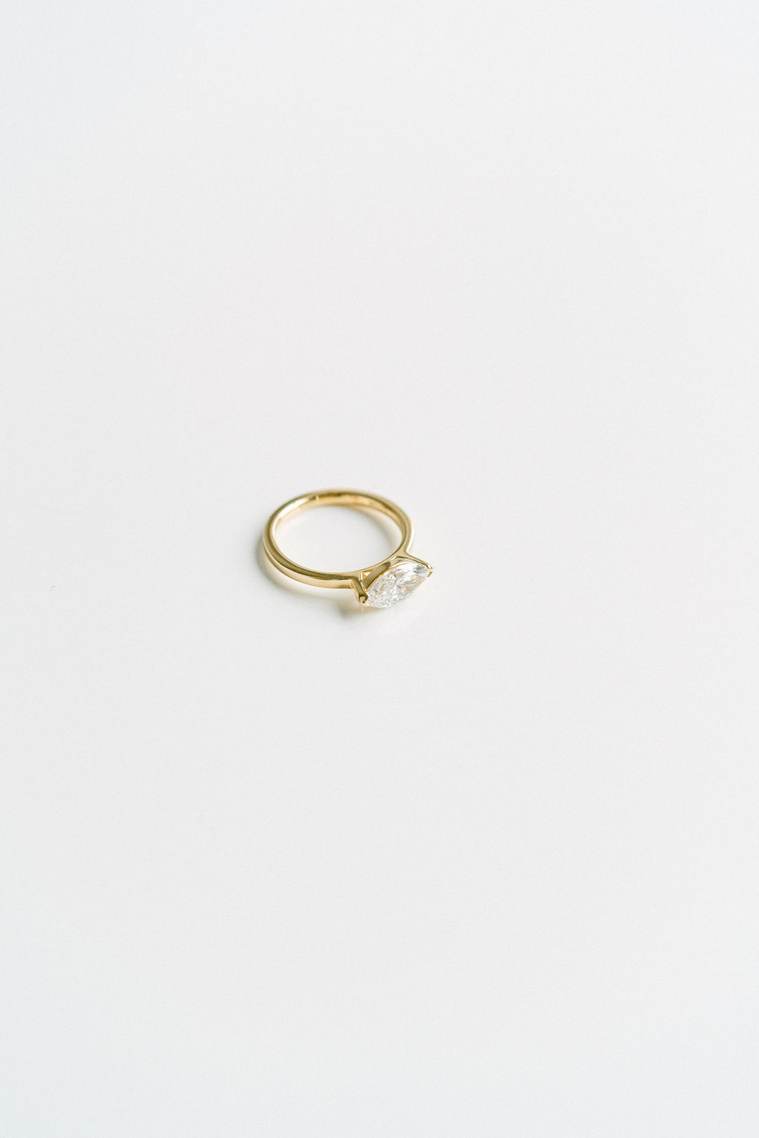 1.50 - 3.50 CT Marquise  Lab Grown Diamond Solitaire Engagement Ring