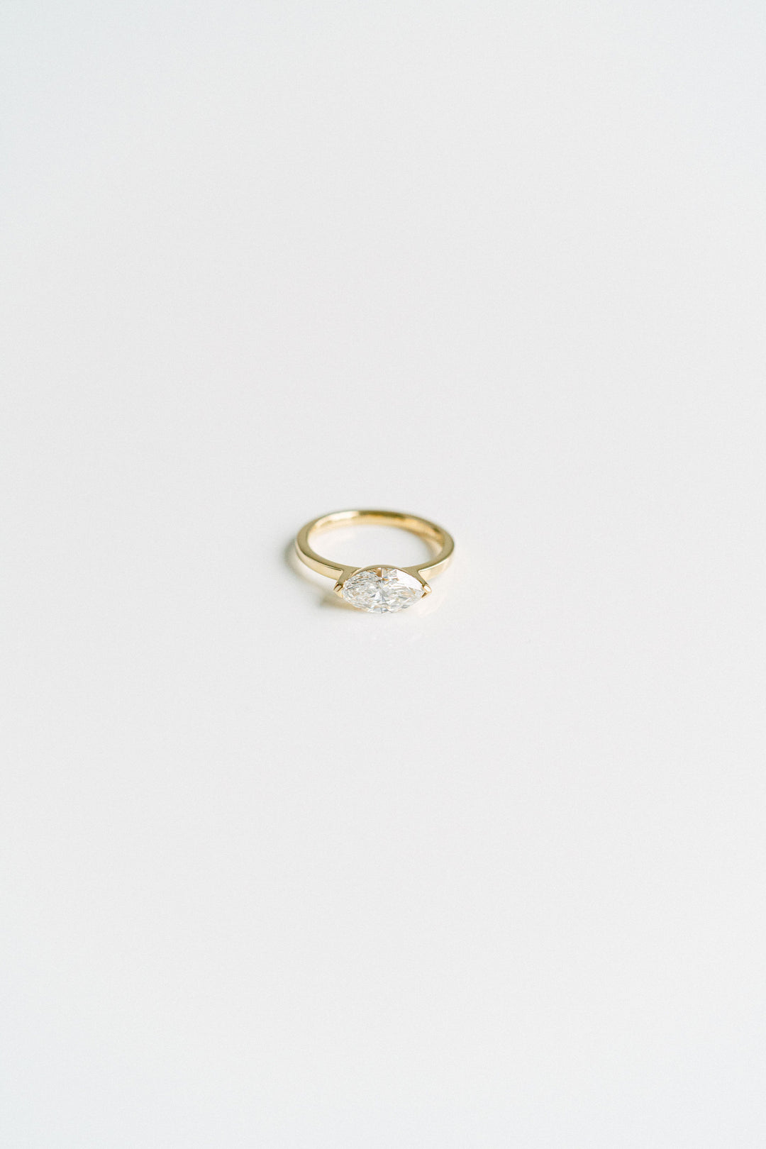 1.50 - 3.50 CT Marquise  Lab Grown Diamond Solitaire Engagement Ring