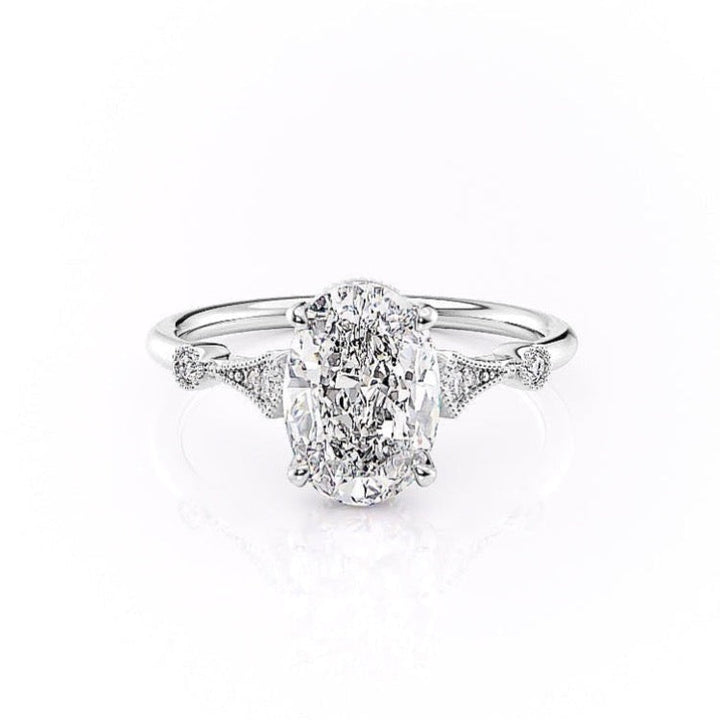 oval-cut-solitaire-milgrain-pave-set-moissanite-engagement-ring