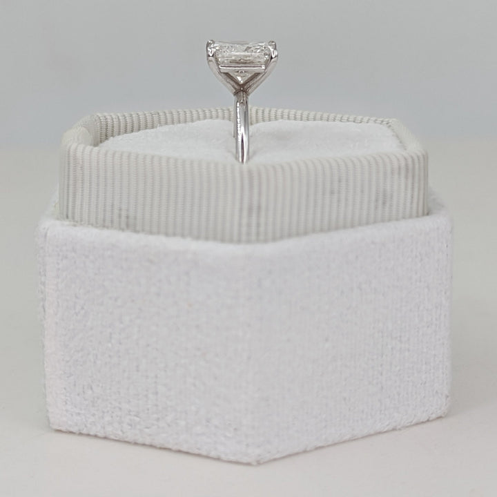 1.81 - 3.0 CT Cushion Diamond Solitaire Engagement Ring