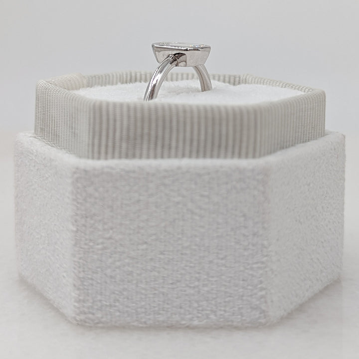 0.84-3.0 CT Emerald Diamond Solitaire Engagement Ring