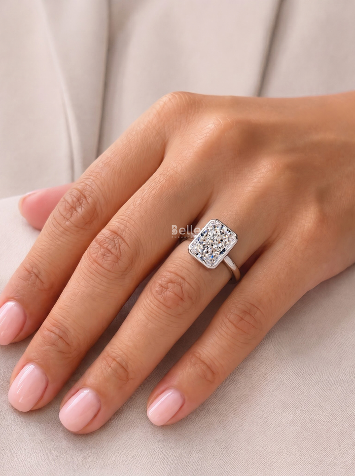 2.50CT Modern Radiant Diamond Engagement Ring For Her