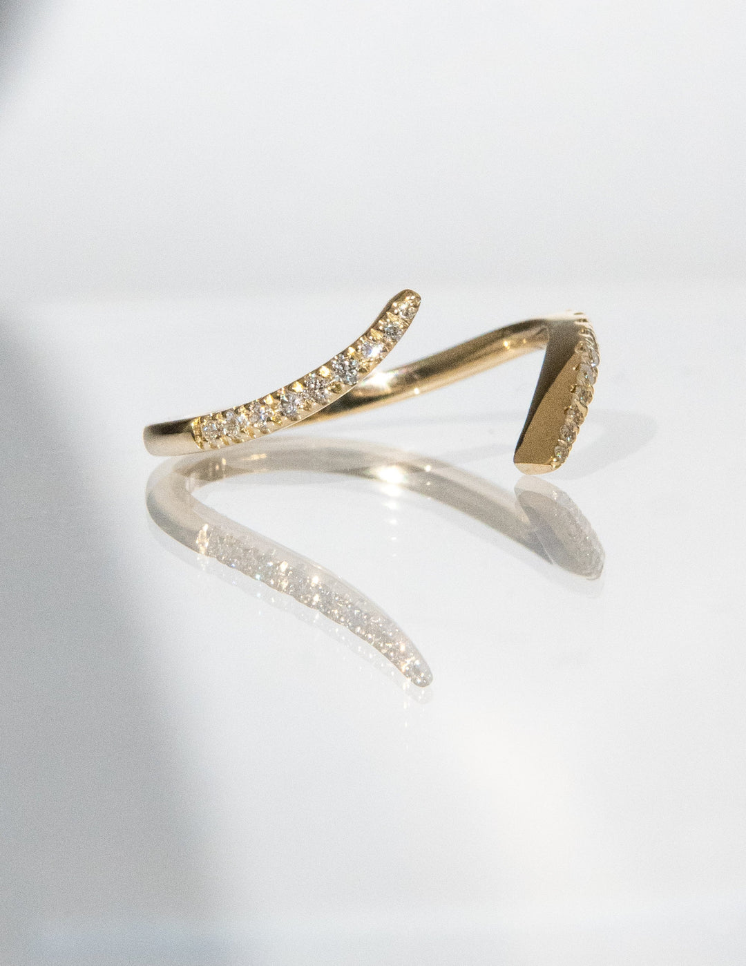 0.30 TCW Round Lab Grown Diamond Wrap Pave Wedding Band