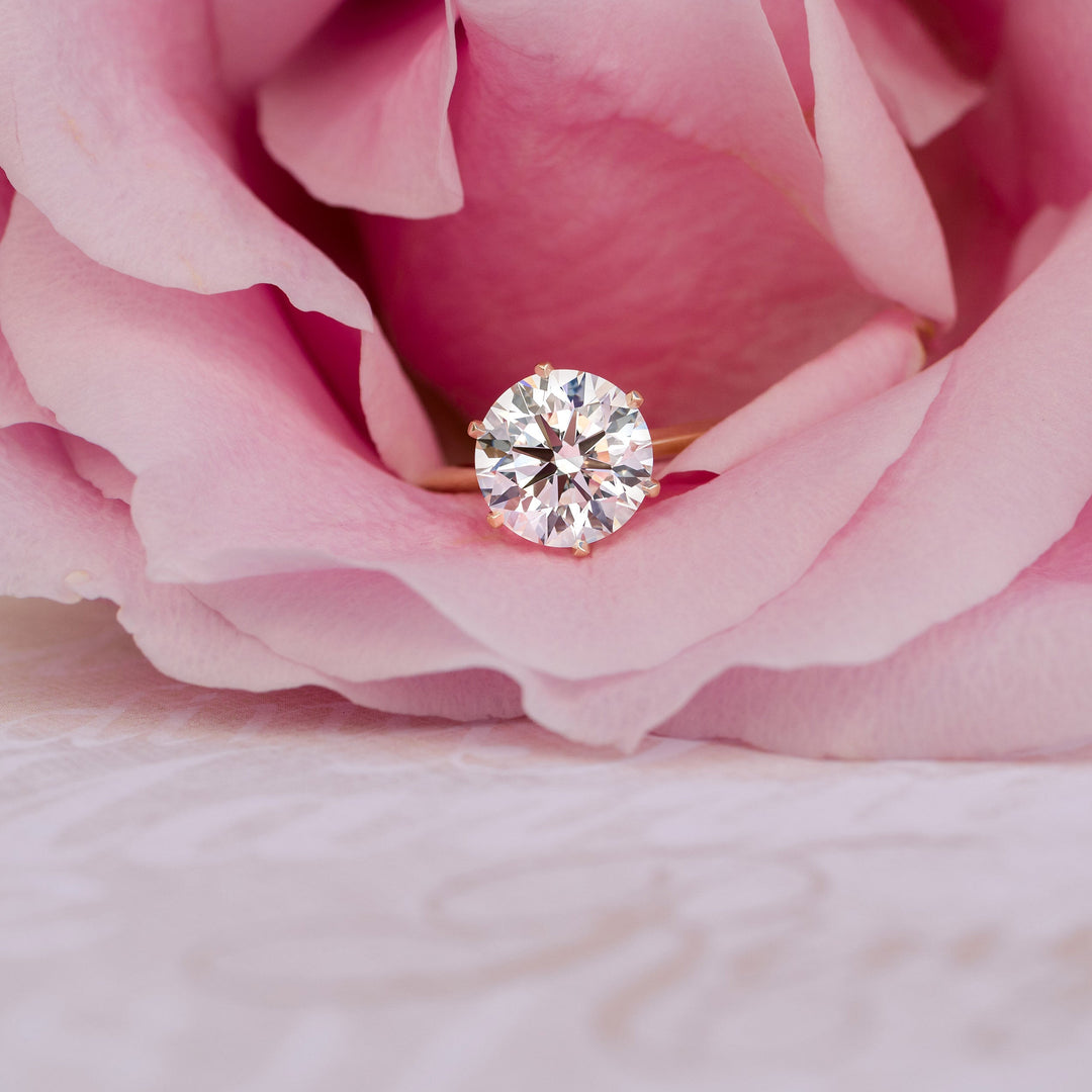 2.50ct Round Brilliant Cut Diamond 14K Gold Engagement Ring