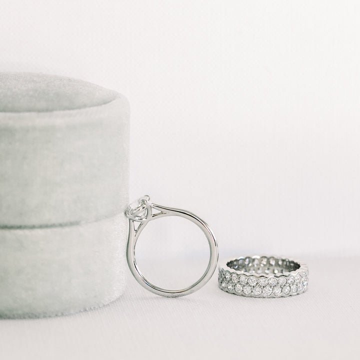 2.75ct Round Brilliant Cut Diamond 14K Gold Engagement Ring