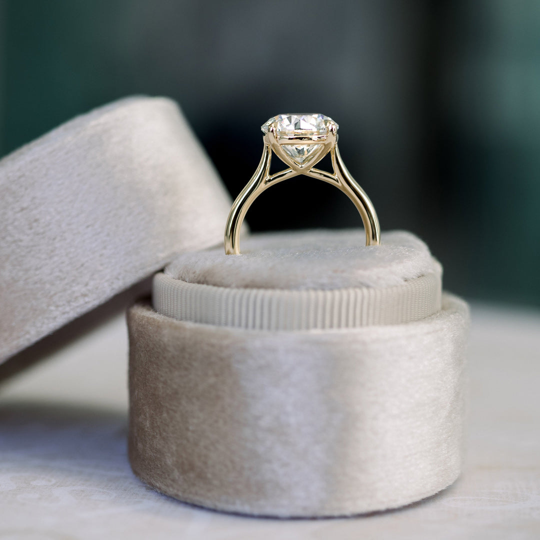 2.75ct Round Brilliant Cut Diamond 14K Gold Engagement Ring