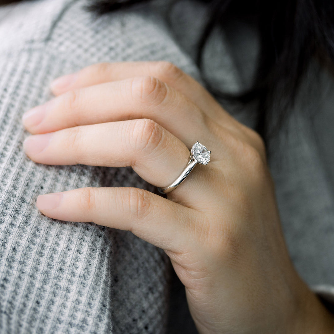 1.50ct Round Brilliant Cut Diamond 14K Gold Engagement Ring