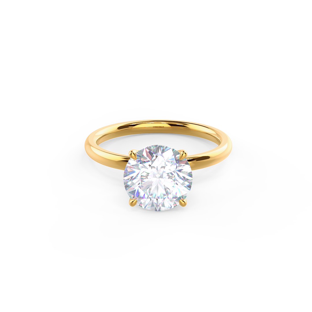 1.75ct Round Brilliant Cut Diamond 14K Gold Engagement Ring