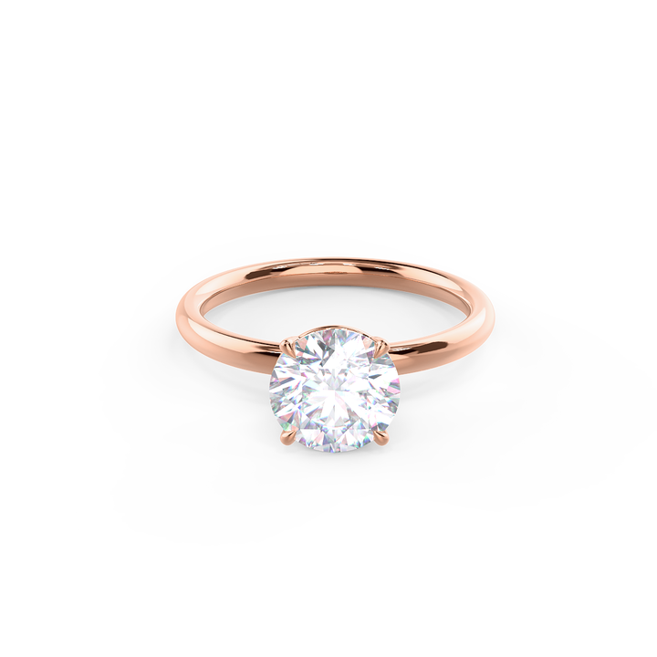 1.75ct Round Brilliant Cut Diamond 14K Gold Engagement Ring