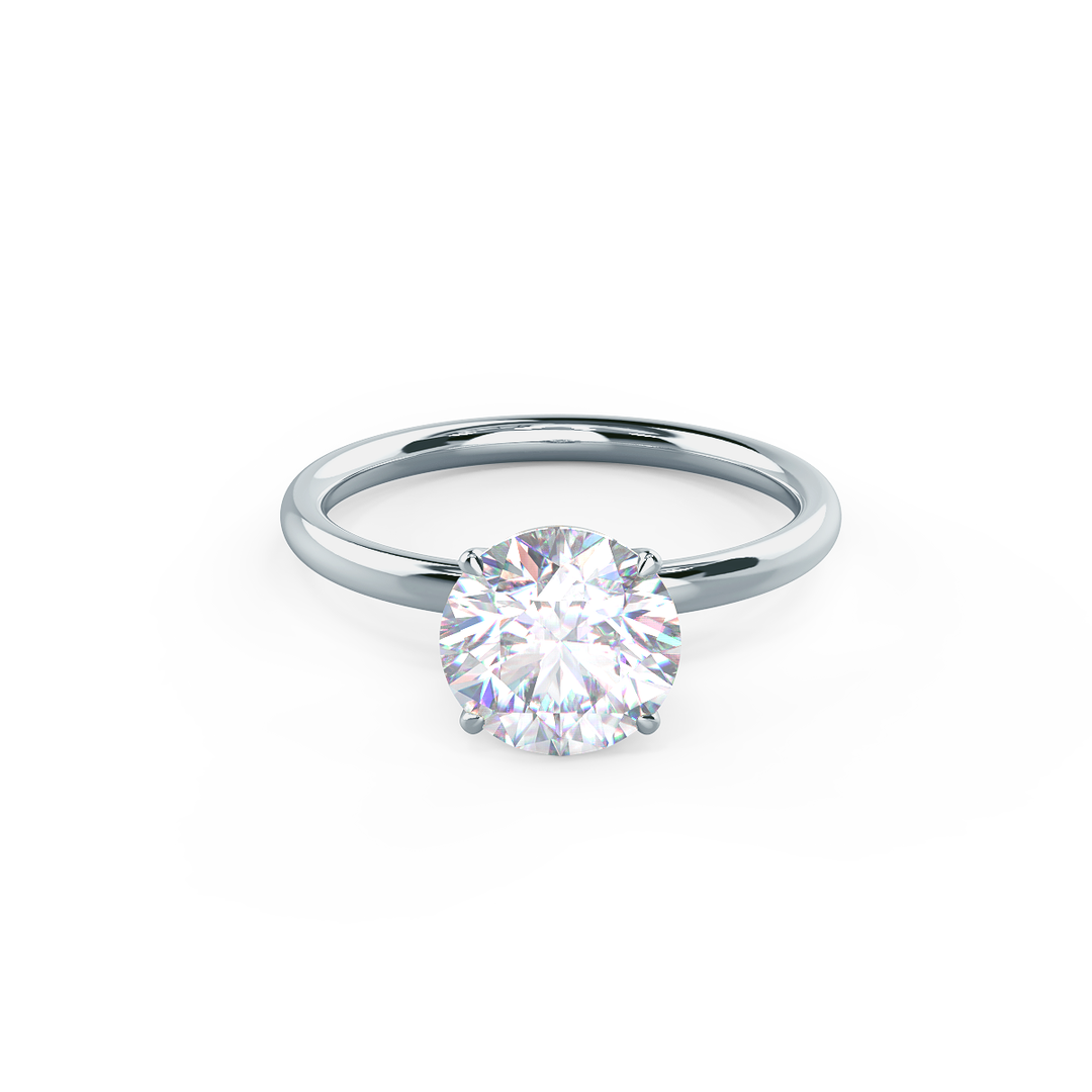1.75ct Round Brilliant Cut Diamond 14K Gold Engagement Ring