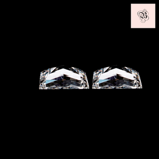 0.20CT Cadillac Step Cut Lab-Grown Diamond Pair