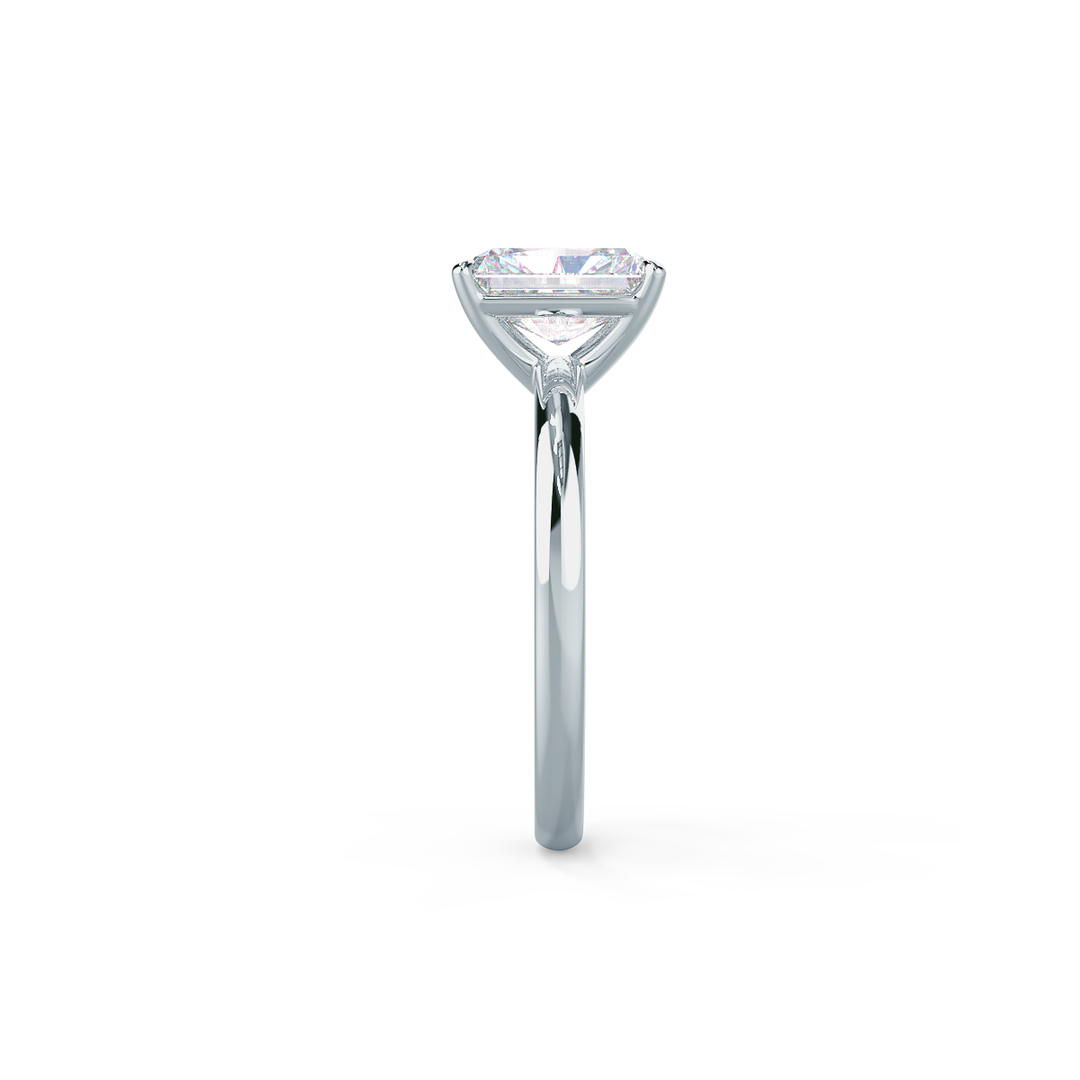 3.0ct Radiant Cut Moissanite Diamond Solitaire Engagement Ring