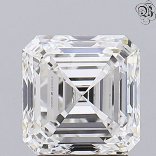2.53CT Asscher Cut Lab-Grown Diamond
