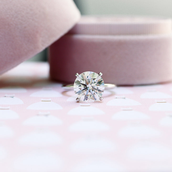 2.25ct Round Brilliant Cut Diamond 14K Gold Engagement Ring