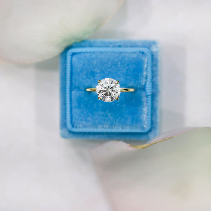 1.75ct Round Brilliant Cut Diamond 14K Gold Engagement Ring