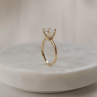1.50CT Round Moissanite Solitaire Diamond Engagement Ring
