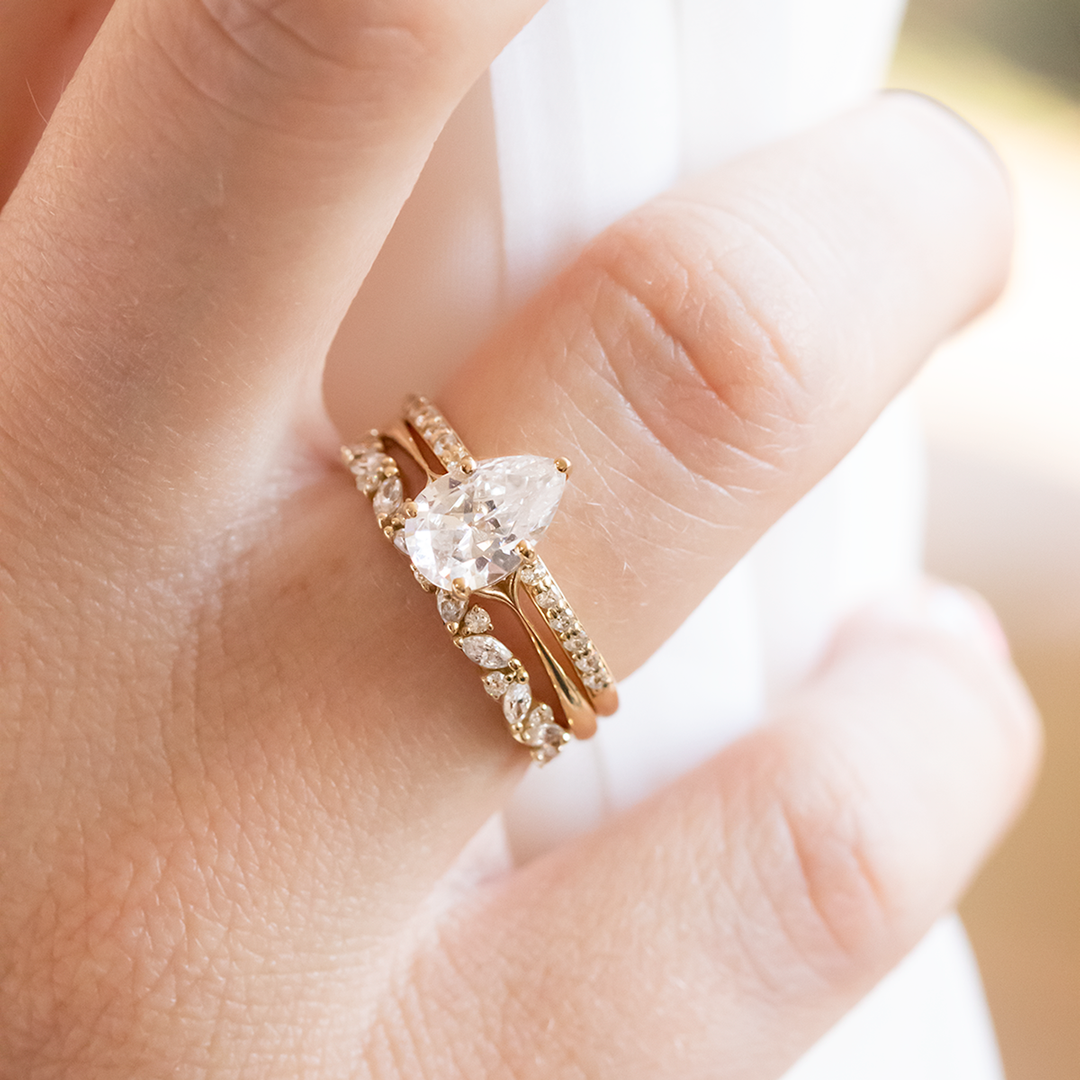 Round Brilliant Cut Full Eternity Wedding Band