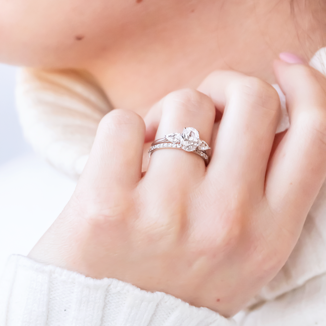 Round Brilliant Cut Full Eternity Wedding Band