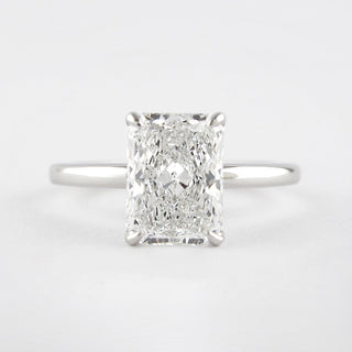 1.80CT Radiant Cut 4 Prongs Moissanite Solitaire Engagement Ring