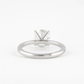 1.50CT Round Cut Moissanite Solitaire Engagement Ring
