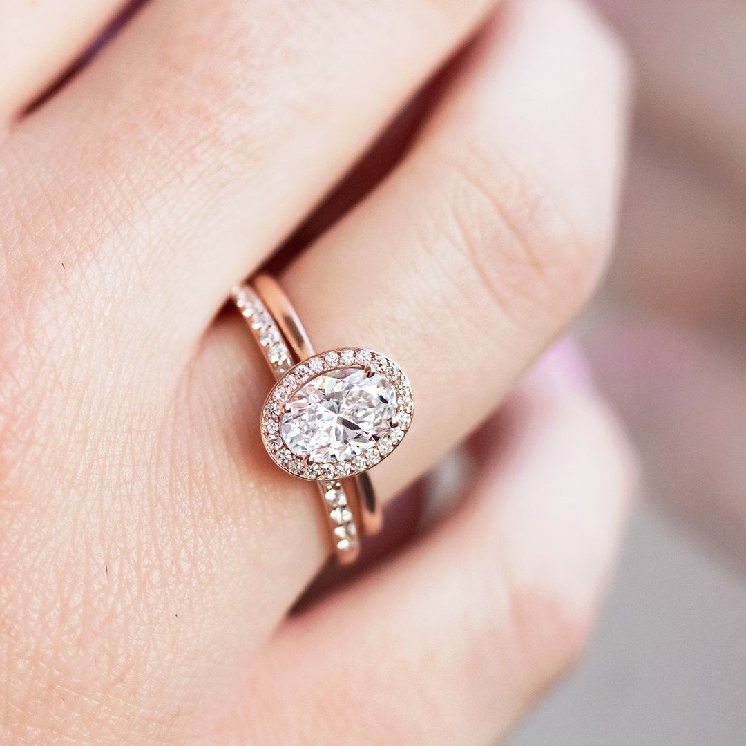 Round Brilliant Cut Full Eternity Wedding Band